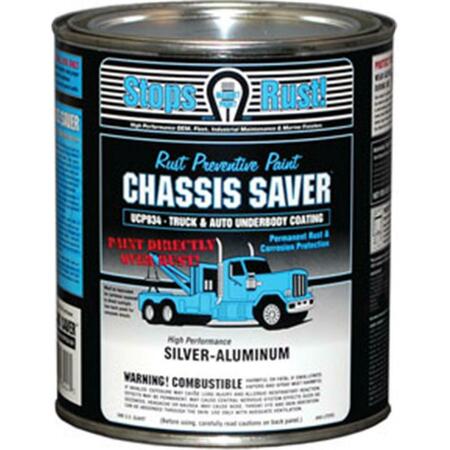 MAGNET PAINT CO UCP934-04 Chassis Saver Silver Aluminum- 1 Quart MPC-UCP934-04